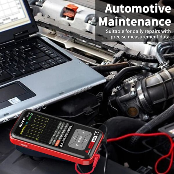 ZOYI high performance automatic digital oscilloscope + multimeter intelligent test electrician - Image 4