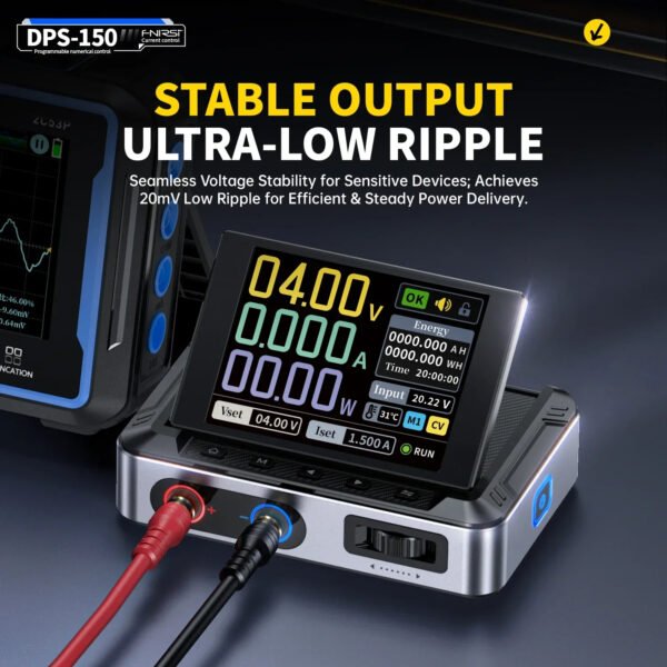 FNIRSI DPS-150 Programmable CNC DC Power Supply 150W High Power 30V 5A Adjustable Voltage Stabilized Switching Power Supply - Image 4