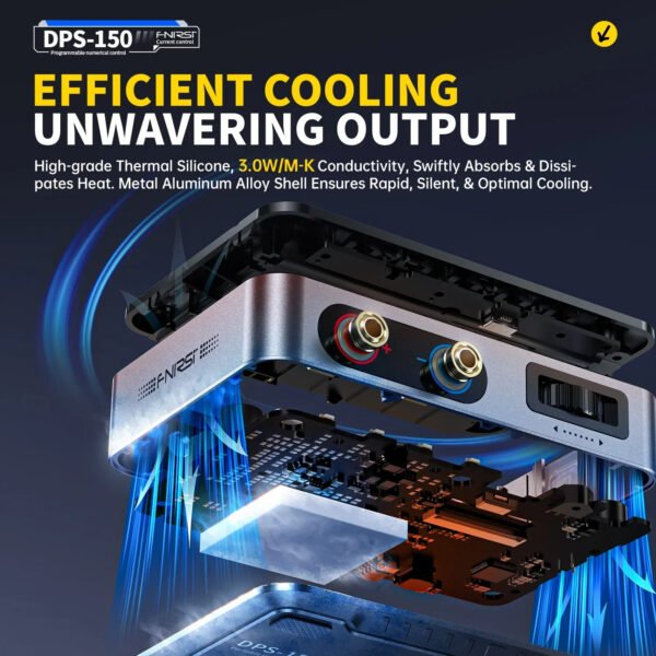 FNIRSI DPS-150 Programmable CNC DC Power Supply 150W High Power 30V 5A Adjustable Voltage Stabilized Switching Power Supply - Image 6