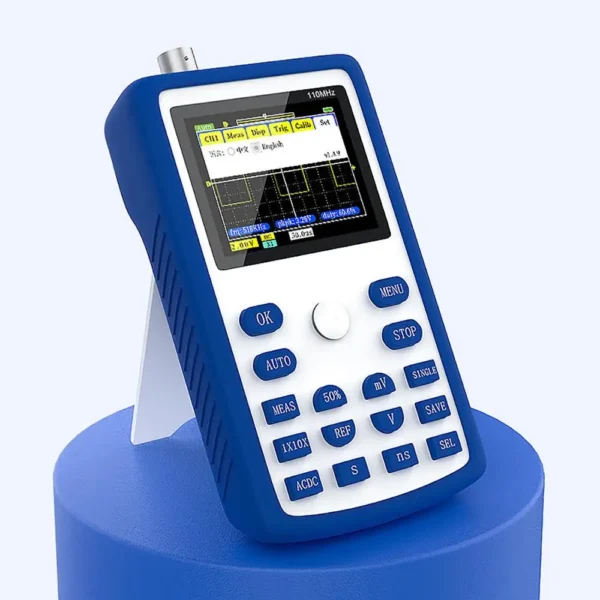 FNIRSI 1C15 Professional Digital Oscilloscope 110MHz Analog Bandwidth 500MS/s Sampling Rate Supports 1Khz Square Wave 400V - Image 4