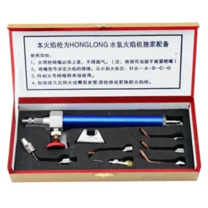 Jewelry Tool Water Oxygen Welding Torch With 5 Tips Jewelry Hydrogen Equipment Goldsmith'S Tools