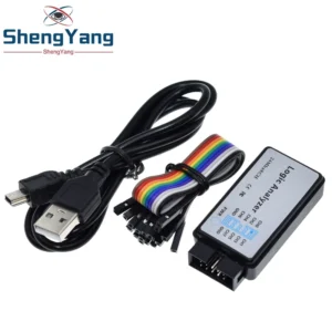 TZT USB Logic Analyzer 24MHz 8 Channel 24M/seconds Logic Analyzer Debugger For ARM FPGA Logic Analyzer Logic 24M 8CH