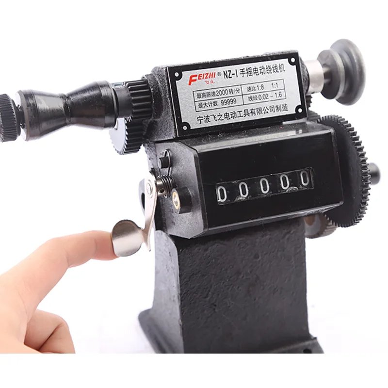 Hand Crank Electronic Counting Winding Machine Small Home Hand Winding Machine Stranding Machine Mini Count Winding Tools - Image 6