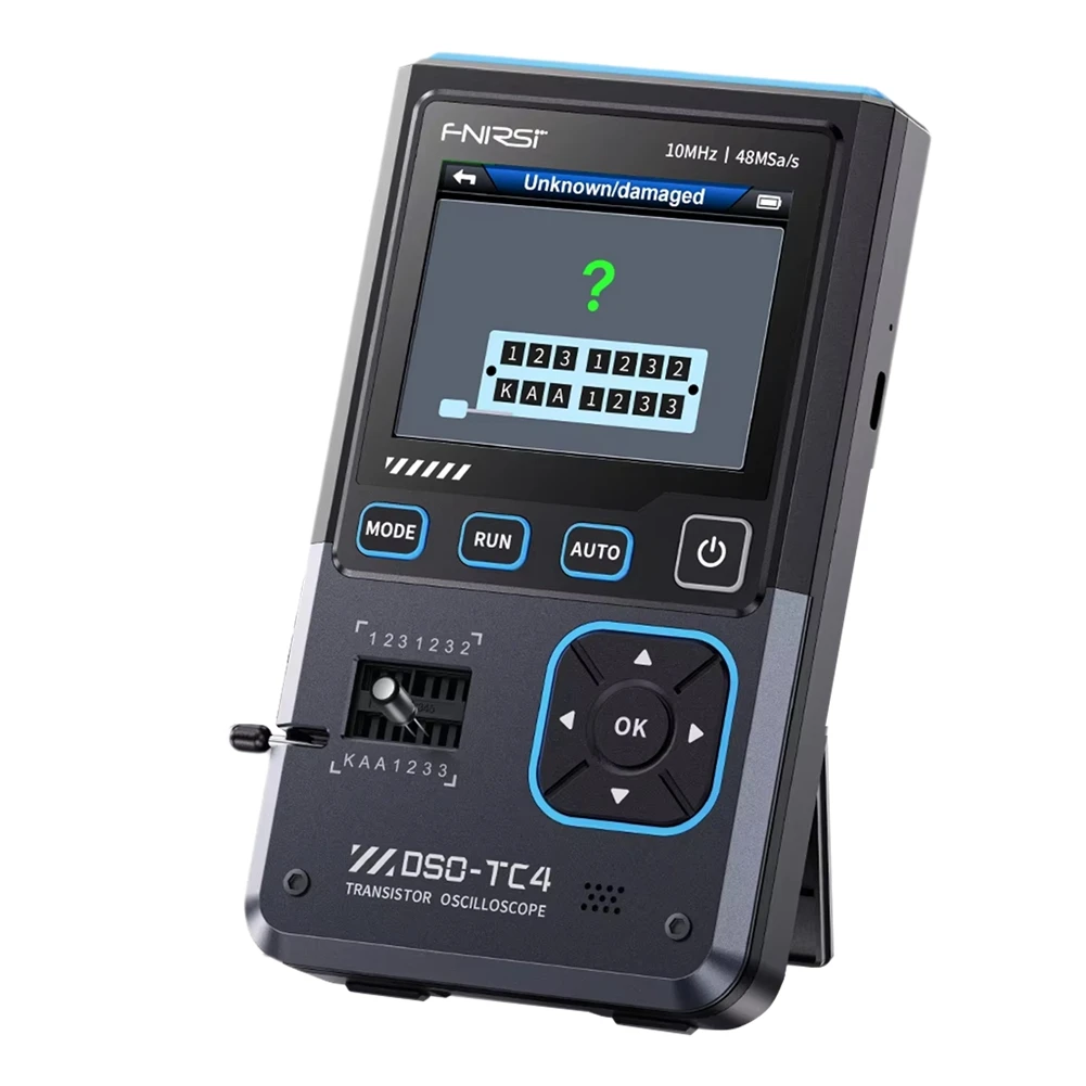 HOT -TC4 3 in 1 Digital Oscilloscope 10MHz 48Ms/S Transistor Tester Electronics Component Tester USB Charger Tools - Image 3