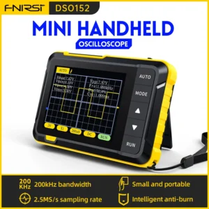 FNIRSI DSO152 Portable Mini Handled Digital Oscilloscope Auto 200KHz Bandwidth 2.5MSa/s Sampling Rate Electronics Repair Tools